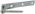 290BC 8" GATE  S-H/STRP HNG ZN