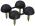 V1705 3/8 TACK BMP BLK