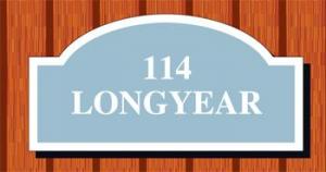 Double Sided Regency Sign
