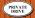 Double Sided Oval Sign