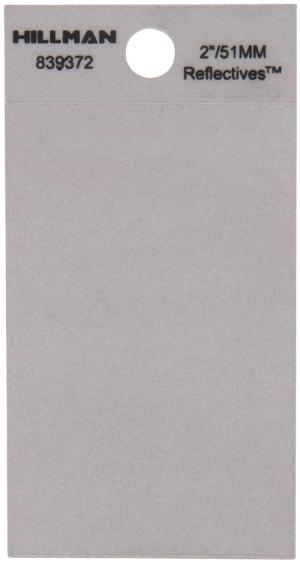 2 B/S REFLEC MYLAR (BLANK)