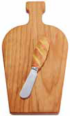 Wine Board W/ Baguette Spreader
