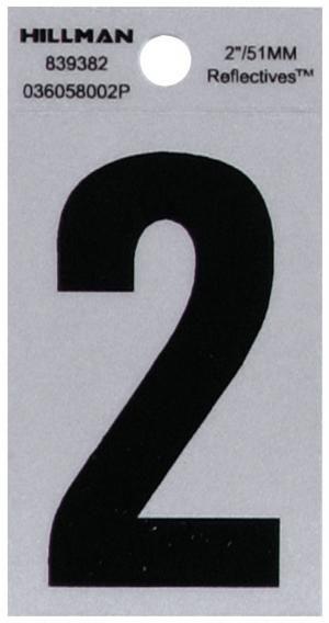 2 B/S REFLEC MYLAR #2