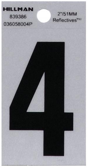 2 B/S REFLEC MYLAR #4