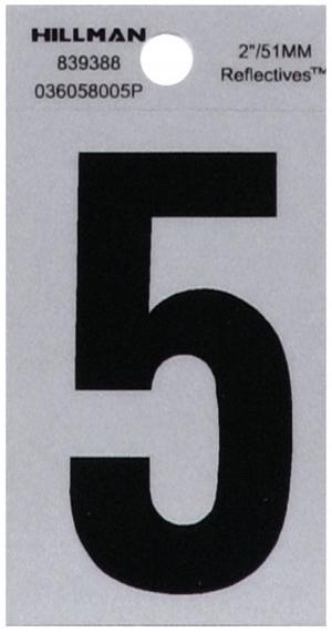 2 B/S REFLEC MYLAR #5