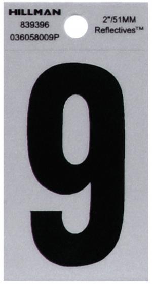 2 B/S REFLEC MYLAR #9