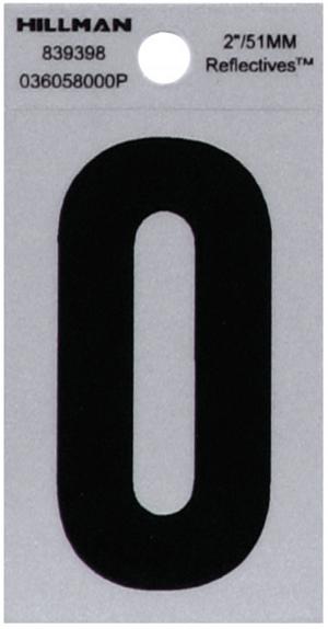2 B/S REFLEC MYLAR #0