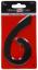 4 BLK PLASTIC NUMBER (6)