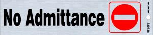 2X8 RED/GOLD (NO ADMITTANCE)