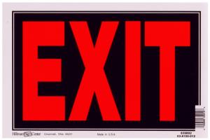 8X12 EXIT