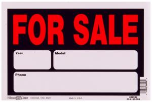 8X12 FOR SALE YR/MDL/PL