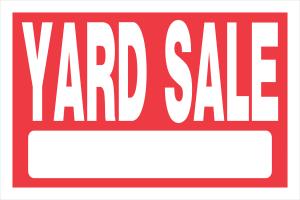 8X12 YARD SALE R/W