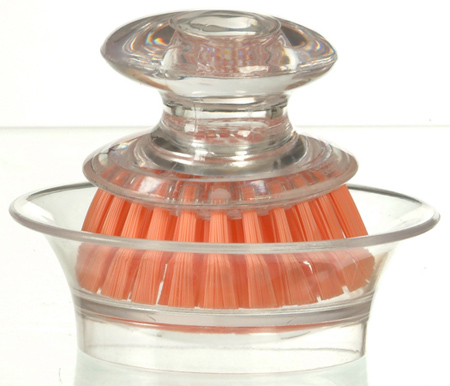 Casabella Mini Brush & Holder