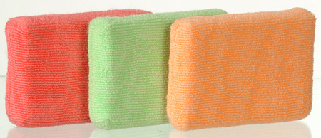 Casabella 3PK Microfiber Sponge