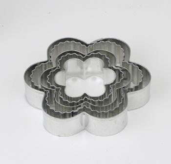 HIC Flower Cookie Cutter Set