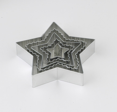 HIC Star Cookie Cutter Set