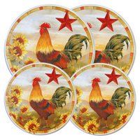 Rooster Burner Cover Set