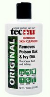 TECNU poison ivy cleanser 12 oz