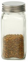 Square Glass Spice Bottles