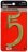 4 COMP BRASS NUMBER (5)