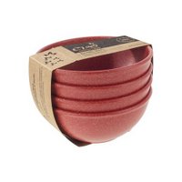 EVO Red 16oz Bowl 4-Piece Set