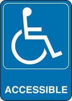 5X7 SYMBOL (HANDICAPPED)