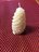 Beeswax Sm Pine Cone Candle