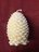 Beeswax Lg Pine Cone Candle