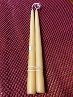 Beeswax 11" Pair Taper Candles