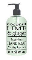 Coconut Lime & Ginger Hand Soap
