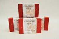 Handmade Cranberry Spice Bar Soap