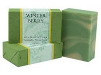 Handmade Winterberry Bar Soap