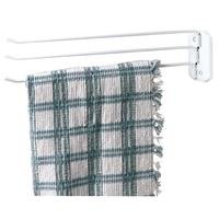 WHITE 3-ARM RACK