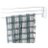 WHITE 3-ARM RACK