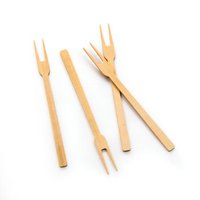 50pk Bamboo Appetizer Forks