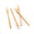 50pk Bamboo Appetizer Forks