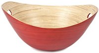 Bamboo Bucket Bowl, Cherry