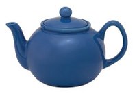 6C Ceramic Infuser Teapot, Bayberry