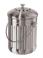 OGGI Stainless Steel Counter Compost Bin