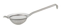 HIC 7" Stainless Steel Double Mesh Strainer with Handle