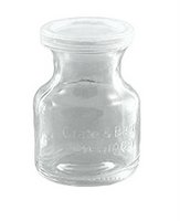 110 ML Creamery Glass Jar w/lid