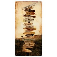 8X24 Bucket List Sign