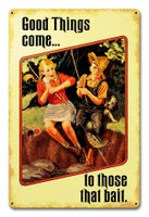 12X18 Good Things Come Sign