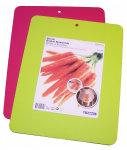 Bendy Flex Cutting Board, Lime/Pink