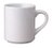 10 oz White Porcelain Mug