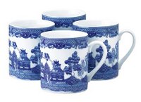 HIC Blue Porcelain Willow Mug