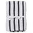 2PC Black/White Stripe Cloth