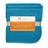 Sea Blue Waffle Cloth Microfiber