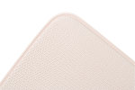 DISH DRYING MAT-CREAM 16 X 18