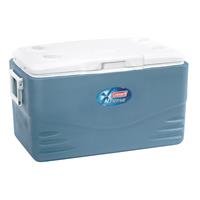 52QT BLUE/WHITE COOLER